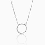 Diamond Circle Necklace